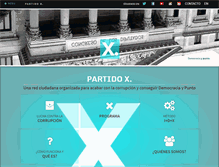 Tablet Screenshot of partidox.org